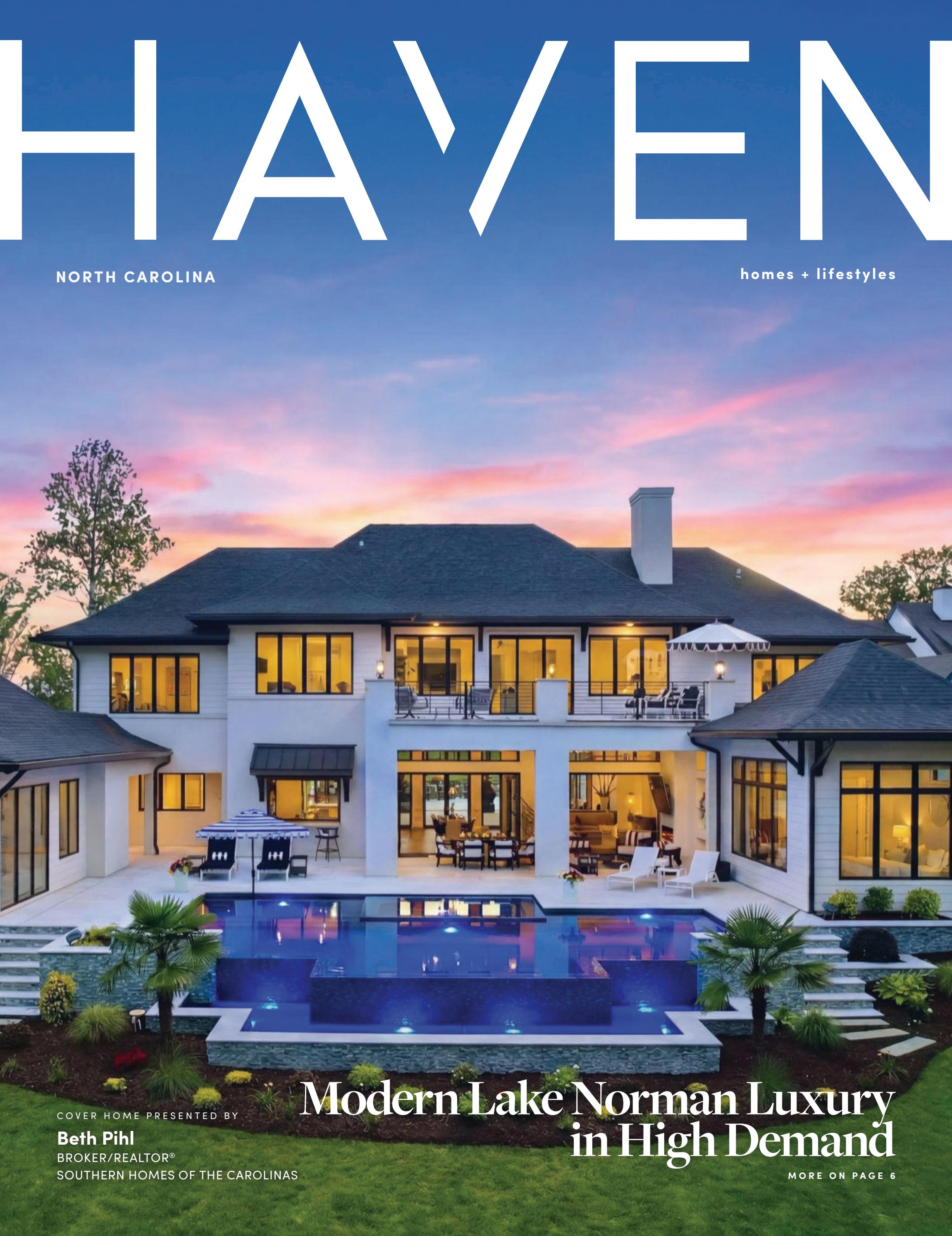 Haven North Carolina · August 2026 — cover